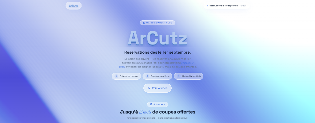 ArCutz Waitlist